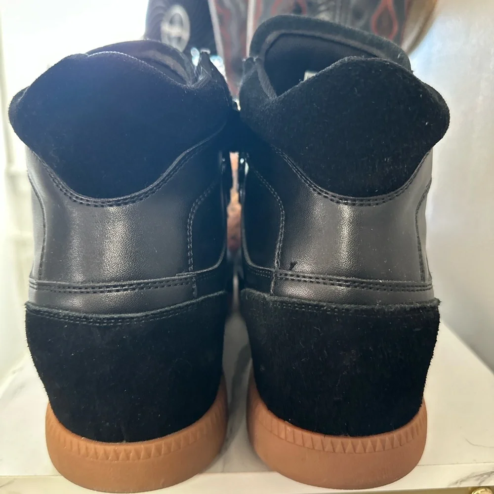 Steve Madden MUSTANG BLACK SUEDE - Picture 6 of 7